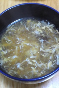 大根と干し椎茸の中華風スープ