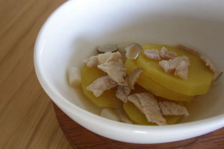 離乳食後期 さつまいもと豚肉のだし煮 レシピ 作り方 By Nebosuke クックパッド 簡単おいしいみんなのレシピが361万品