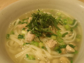 鶏塩うどん