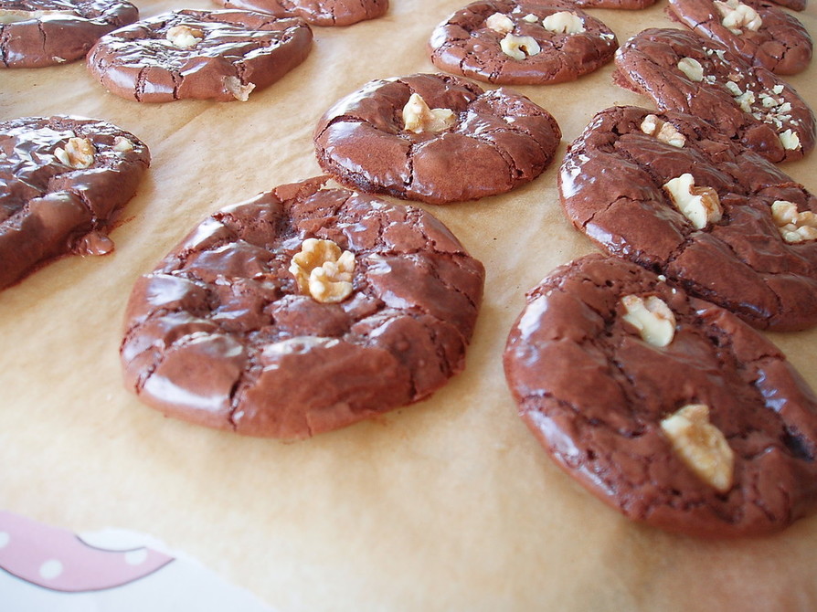 フラワーレスのチョコレートクッキーの画像