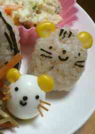 みんなが作ってる キャラ弁 ハムスターのレシピ クックパッド 簡単おいしいみんなのレシピが370万品