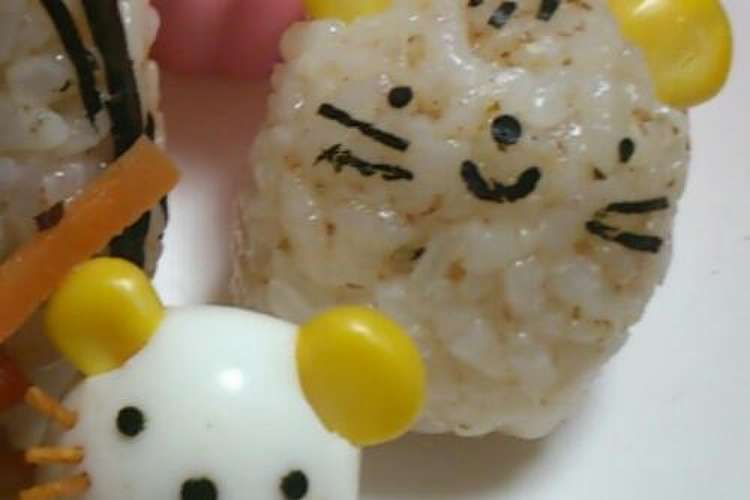 キャラ弁 ハムスターの親子 レシピ 作り方 By ハマチョッパー クックパッド 簡単おいしいみんなのレシピが375万品