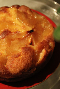 ストウブ鍋で林檎のパウンドケーキ