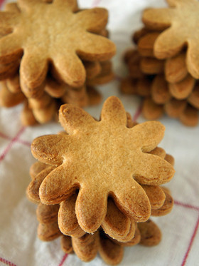 シンプルな型抜きクッキーの画像