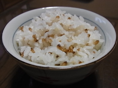 ☆美味しい♪焼き玄米入りご飯☆の写真