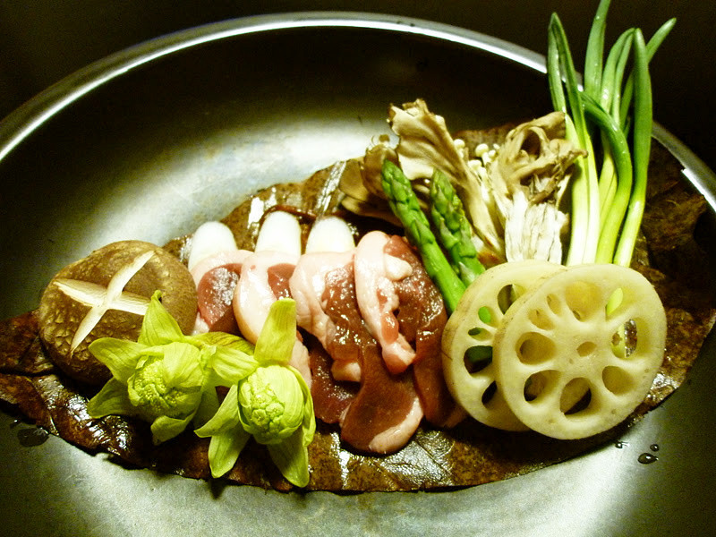 タジン鍋使用★春の朴葉味噌焼きの画像