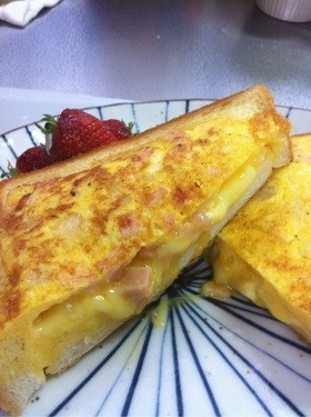 栄養満点♥トースト♥しっかり朝ごはん