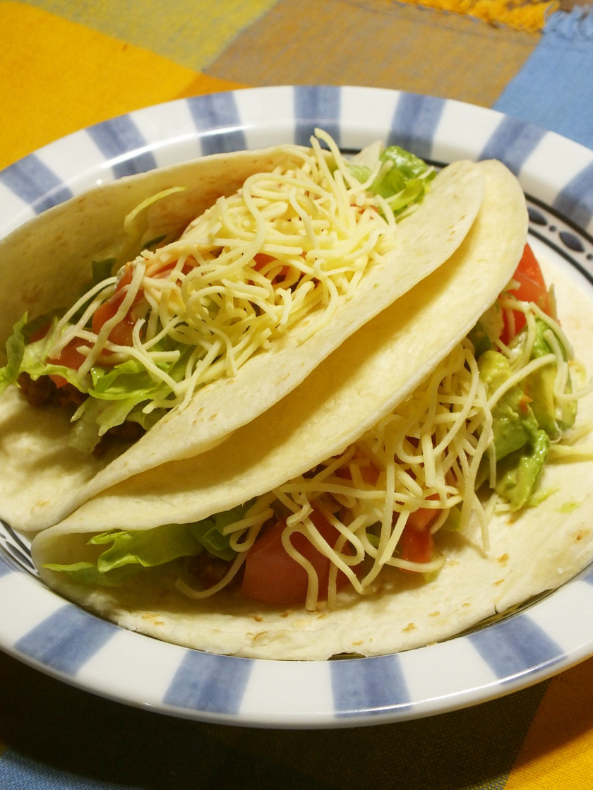 タラのタコスのレシピ