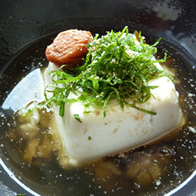 昆布だし豆腐茶漬け