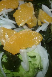 パルスィート使用・野菜とオレンジのサラダ