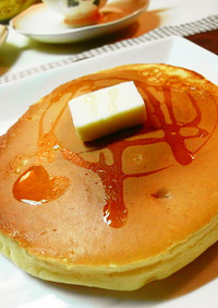 朝食に☆ふわふわのホットケーキ