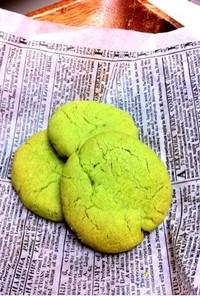 抹茶と小豆のカントリーマーム☆クッキー