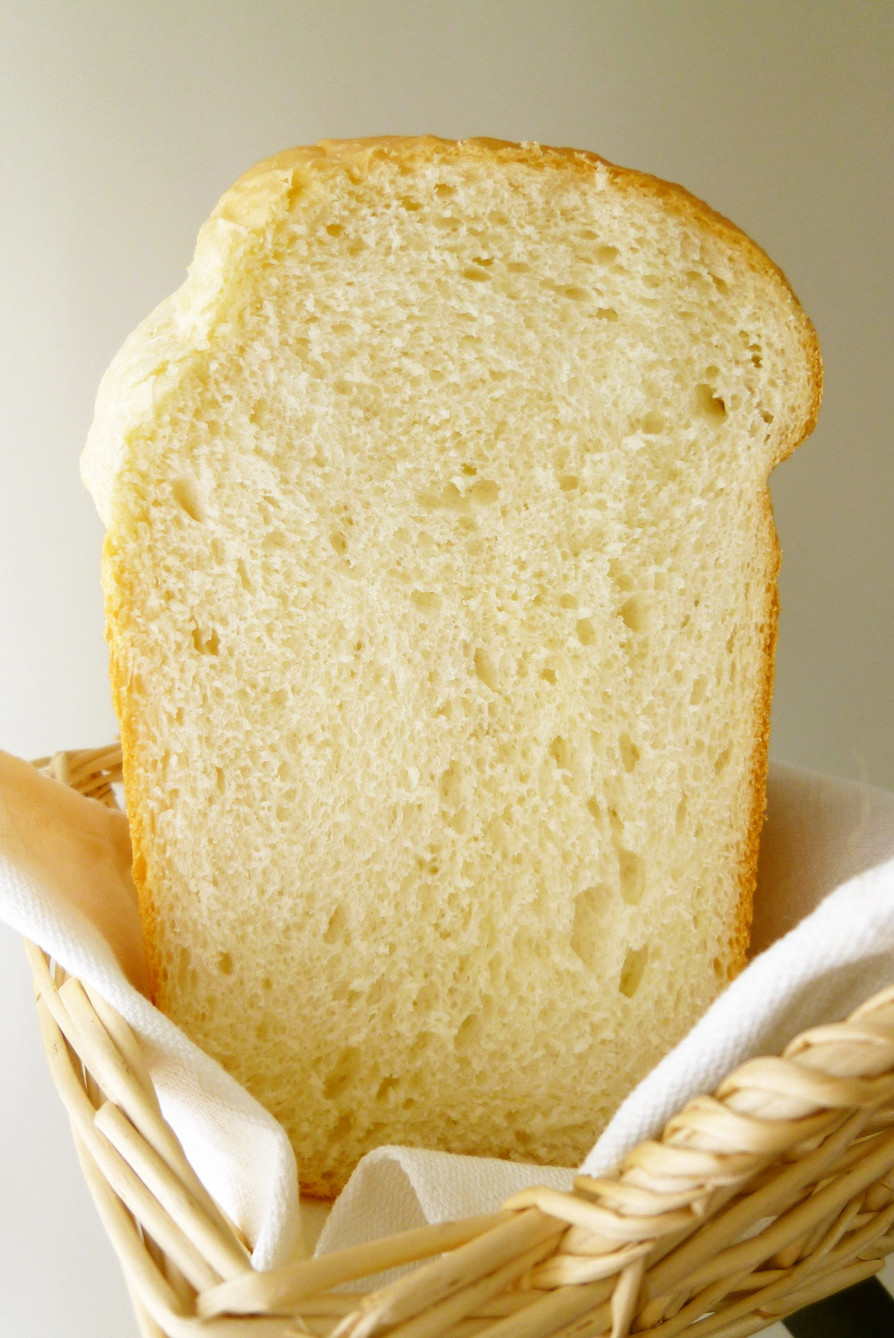 ＊塩麹ミルク食パン＊（HB早焼きコース）の画像