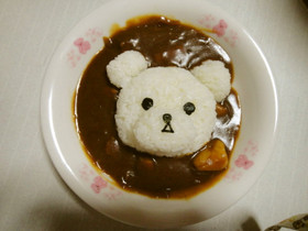 キャラカレーライス(コリラックマ)