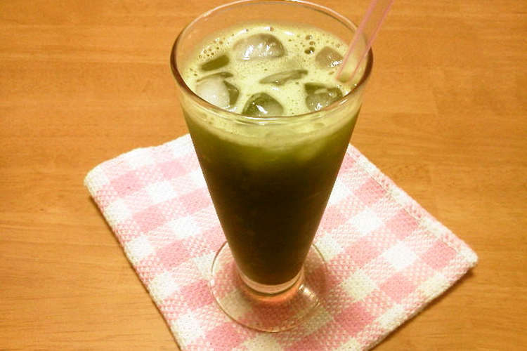 粉末緑茶で甘いアイスグリーンティー風 レシピ 作り方 By むらさめもんがら クックパッド 簡単おいしいみんなのレシピが353万品