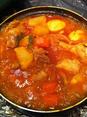 韓国料理 甘辛の鍋!タットリタン