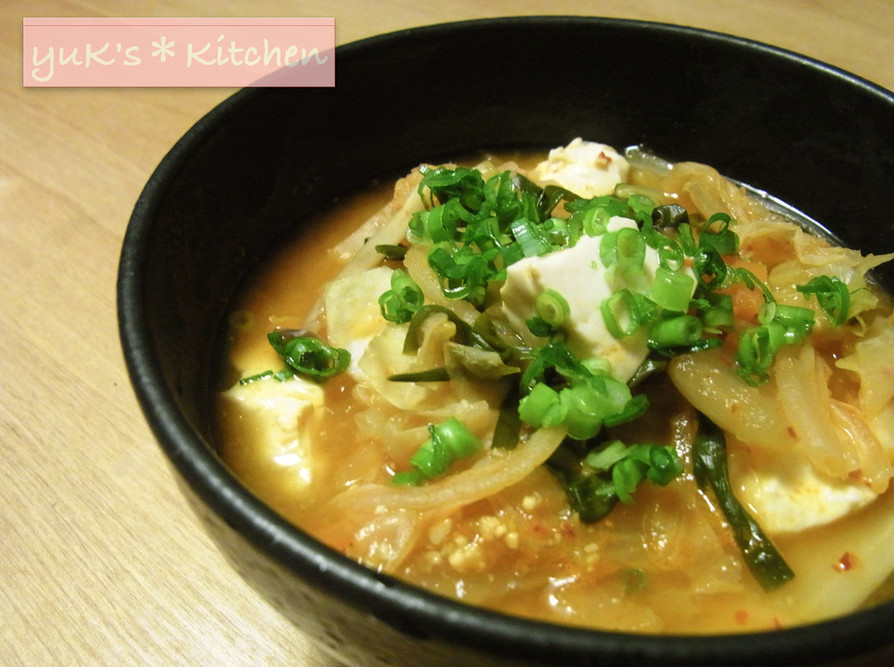 豆腐チゲ風ファイトケミカルスープの画像