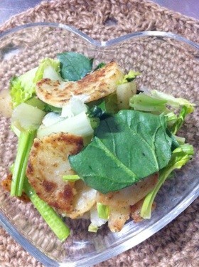 じゃがチーズサラダ 葉酸たっぷり