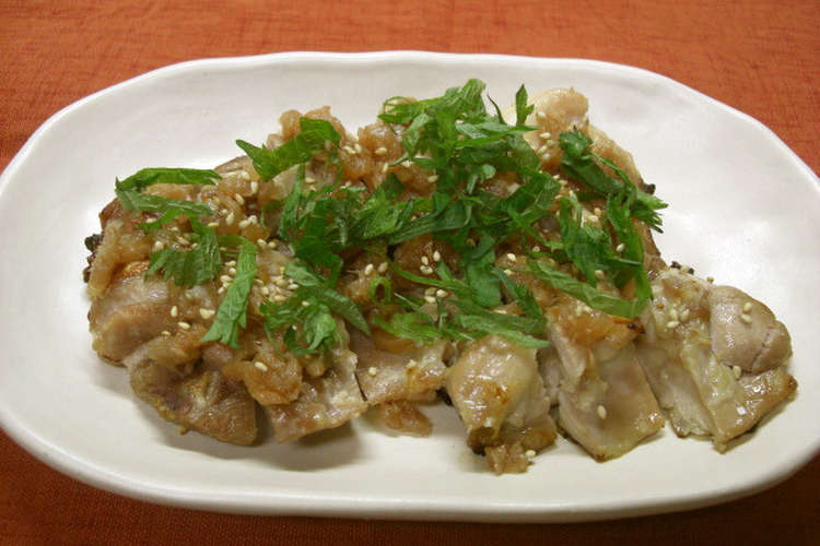 塩麹でお肉やわらか 鶏肉の梅しそ焼き レシピ 作り方 By にっくぅ クックパッド 簡単おいしいみんなのレシピが358万品