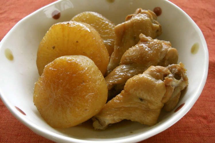 大根と手羽元の煮物 すき焼きのタレで レシピ 作り方 By にっくぅ クックパッド 簡単おいしいみんなのレシピが352万品