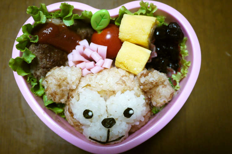 キャラ弁 ダッフィー レシピ 作り方 By ひろりん クックパッド 簡単おいしいみんなのレシピが365万品