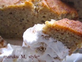 しっとり!バナナとおからダイエットケーキ