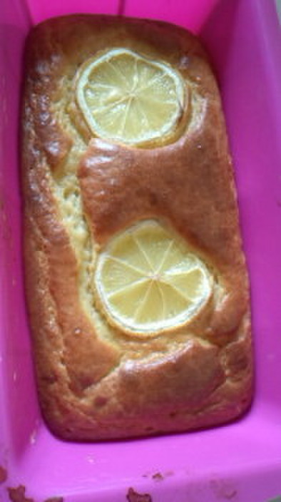 カロリーオフのレモンケーキの写真