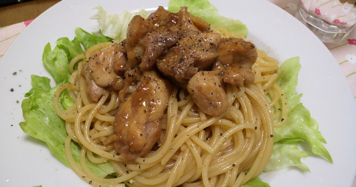 照り焼きチキンパスタ レシピ 作り方 By まーくんのなちゅ クックパッド 簡単おいしいみんなのレシピが360万品