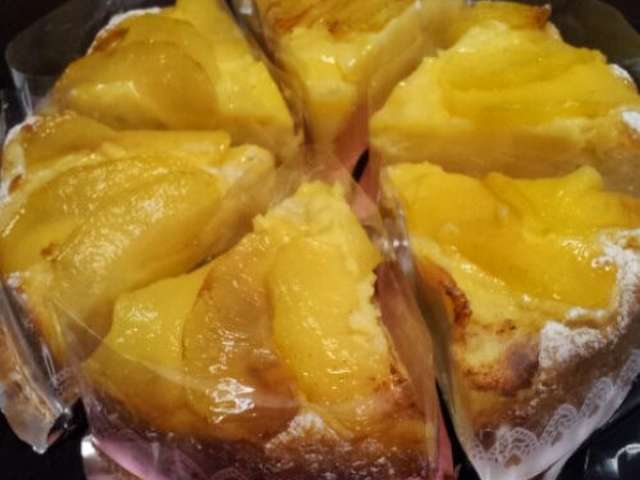 アップルカスタードケーキ By ゆりぴょんだぴょん クックパッド