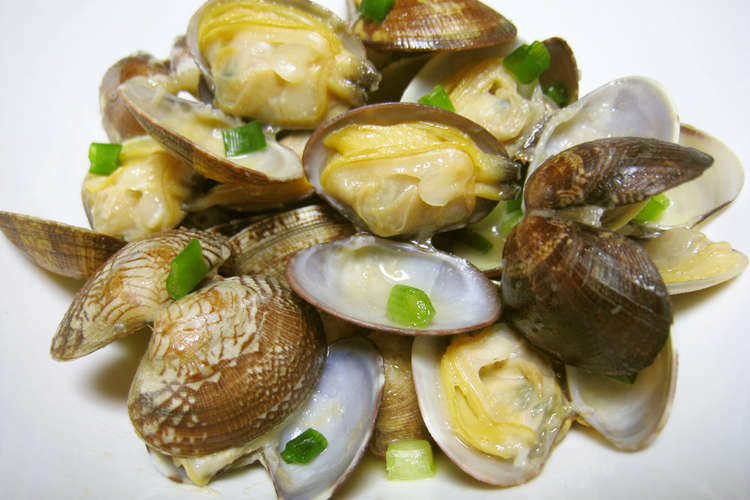 あさり酒蒸し にんにくバターで旨味 レシピ 作り方 By りーかる クックパッド 簡単おいしいみんなのレシピが360万品