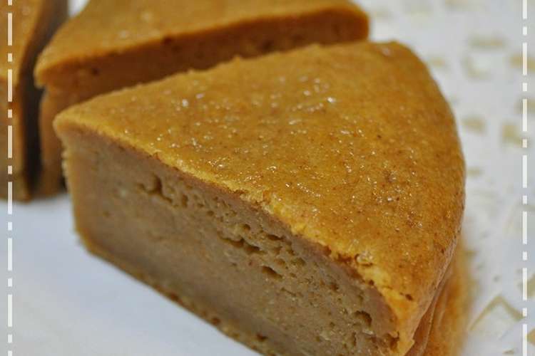 簡単 Hmで豆腐ときな粉のケーキ レシピ 作り方 By ねこのかあさん クックパッド 簡単おいしいみんなのレシピが350万品