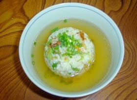 さくらえびのスープ茶漬け