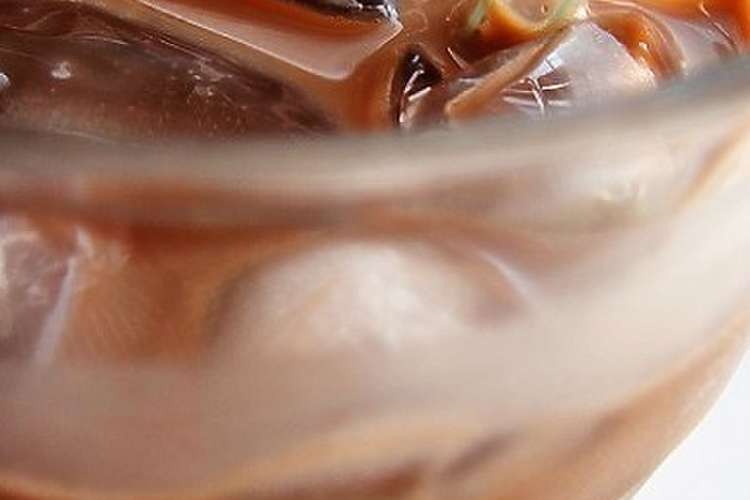 コーヒー ココアで アイスカフェモカ レシピ 作り方 By Rachis クックパッド