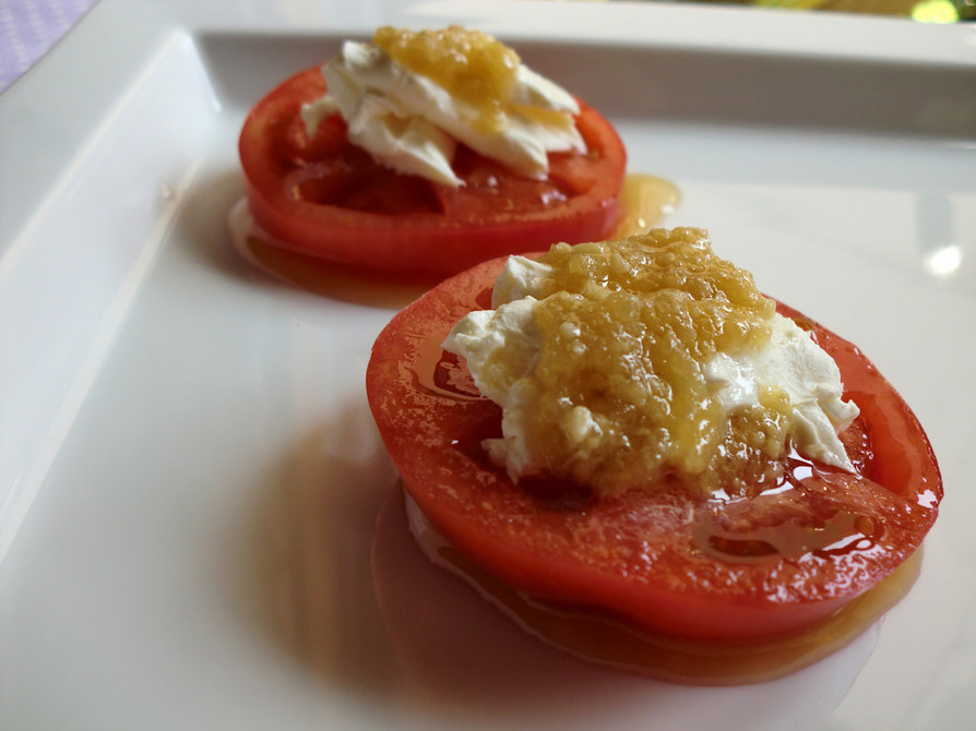 トマトに合う玉ねぎのドレッシングの画像