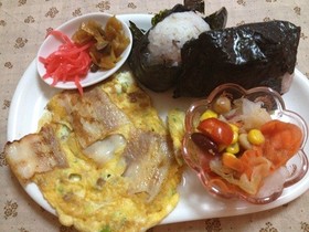リメイク!ベーコンネギエッグ