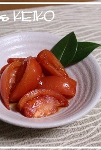 【農家のレシピ】トマトの酢醤油漬け