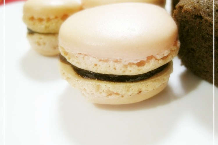 初めてでも簡単 マカロン ピンク レシピ 作り方 By 千春 クックパッド 簡単おいしいみんなのレシピが354万品