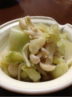 タケノコ白菜のトロトロおひたしの画像
