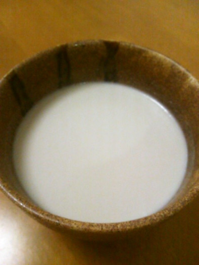 ホットココナッツミルクの写真