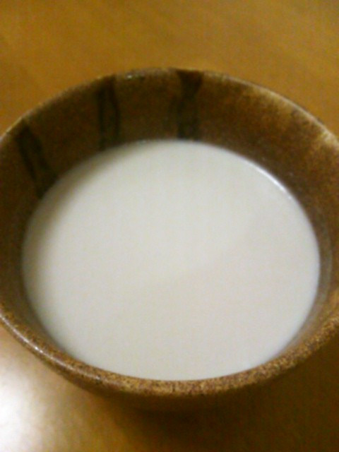 ホットココナッツミルクの画像