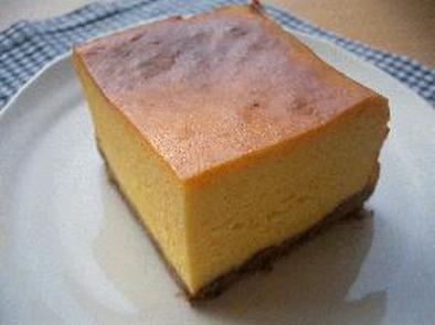 パンプキンチーズケーキ。の写真