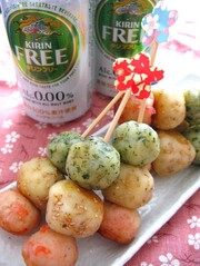 ✿お花見に〜じゃがいも三色団子〜✿の写真