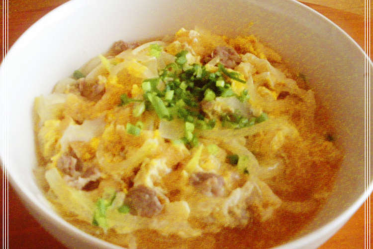 ランチにも 油揚げと豚肉の卵とじうどん レシピ 作り方 By やっちーさん クックパッド 簡単おいしいみんなのレシピが354万品