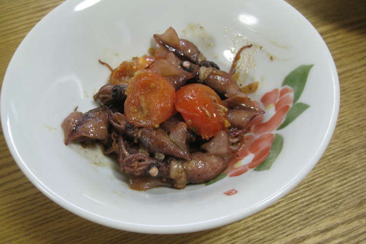 ホタルイカのトマトガーリック炒め レシピ 作り方 By かなりんご クックパッド 簡単おいしいみんなのレシピが371万品