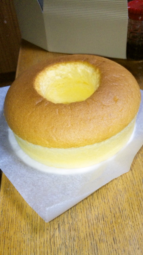 シフォンケーキの画像