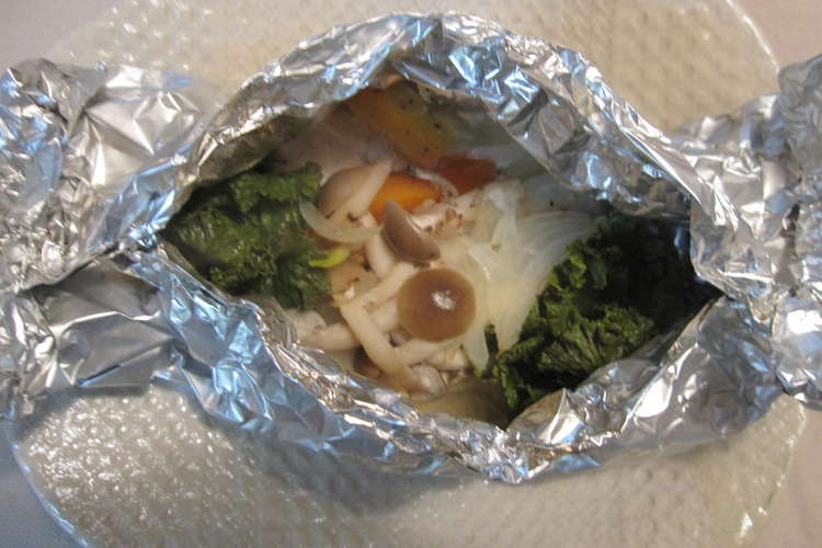 カジキと野菜の塩麹味ホイル蒸し レシピ 作り方 By Yobibaa クックパッド 簡単おいしいみんなのレシピが361万品