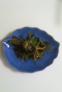 紅菜苔(コウサイタイ)のお浸し