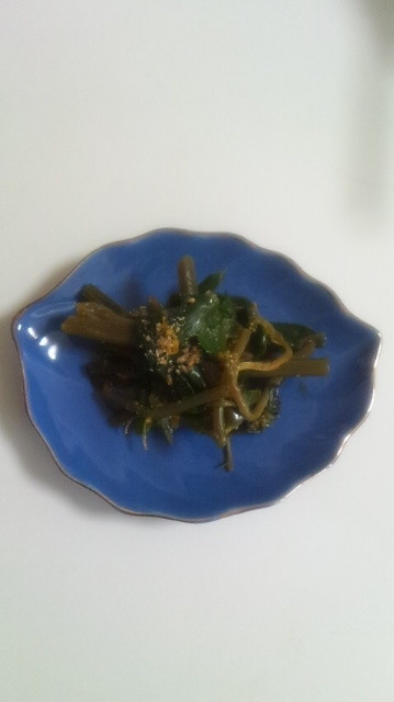 紅菜苔(コウサイタイ)のお浸しの画像