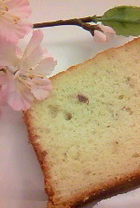 春にぴったり。桜の日本酒ケーキ