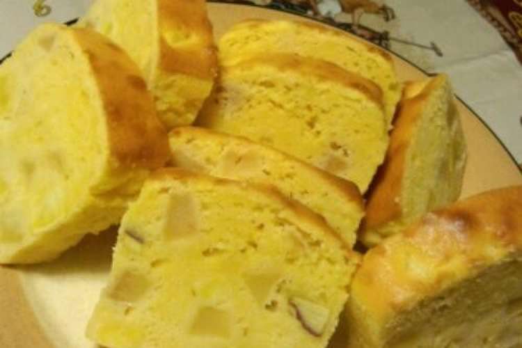 りんごとさつまいものパウンドケーキ レシピ 作り方 By 新妻ぶっちゃん クックパッド